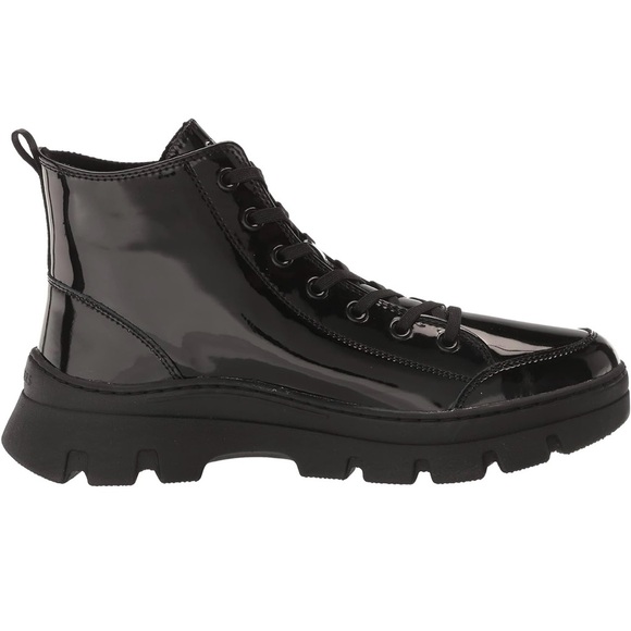 New Skechers Roadies Sneaker Black Boots - Rare Limited Edition Surge Patent Ave - Picture 13 of 16